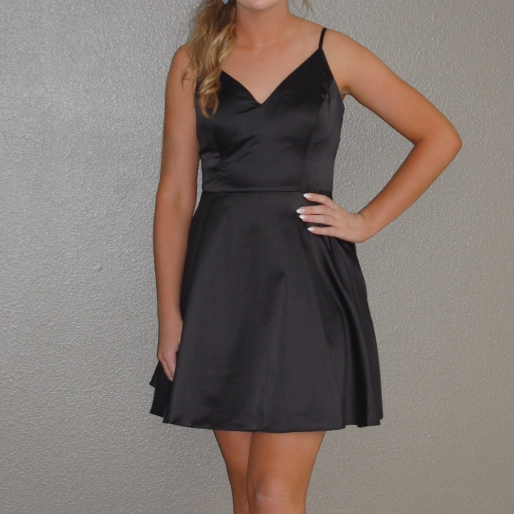 Simple Black Formal Dress